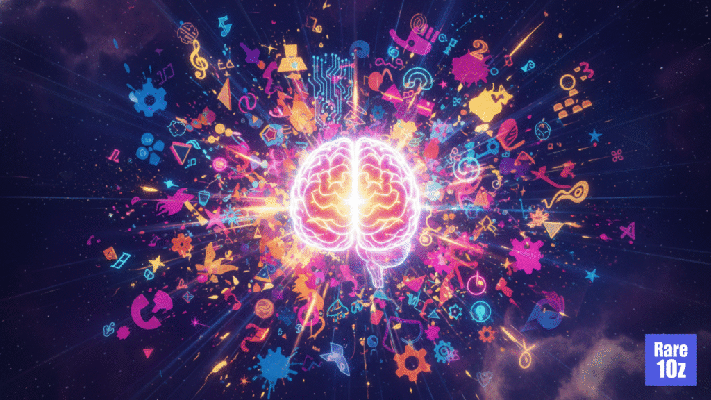 Creativity Bursts That Come Out of Nowhere