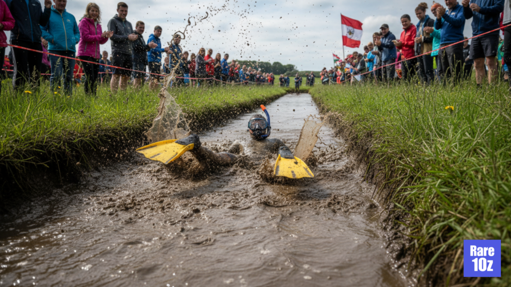 Weird International Competitions: Bog Snorkeling (Wales)