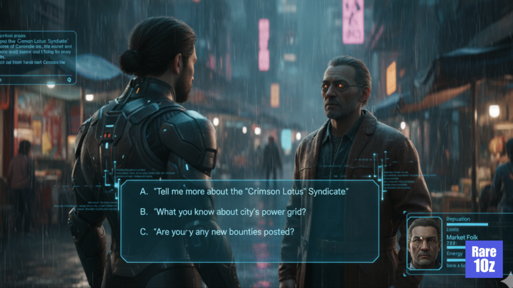 Branching Dialogue – Storytelling Game Mechanics That Changed Gaming