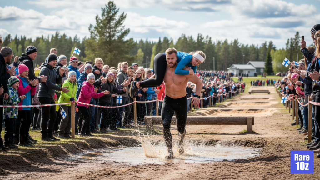 Weird International Competitions: Wife Carrying Championship (Finland)