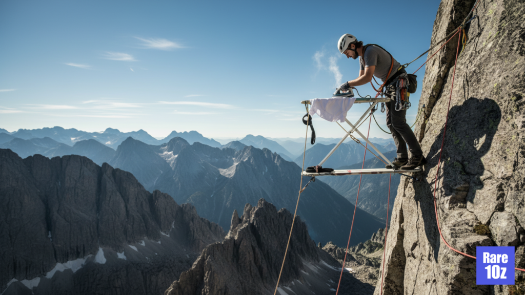 Weird International Competitions: Extreme Ironing (Global)