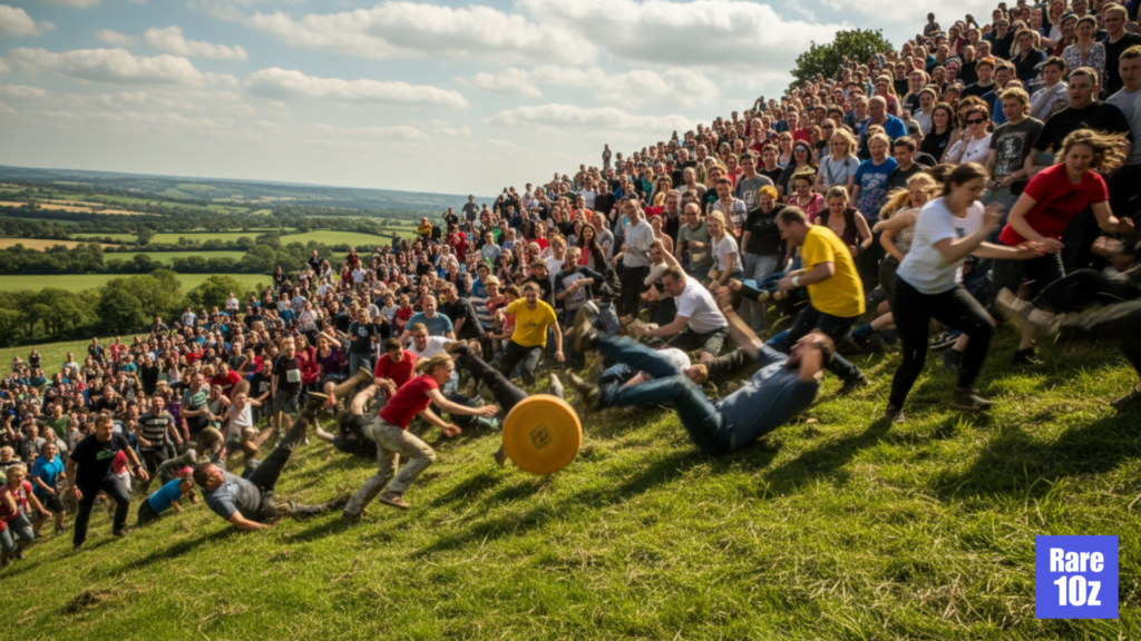 Weird International Competitions: Cheese Rolling (England)