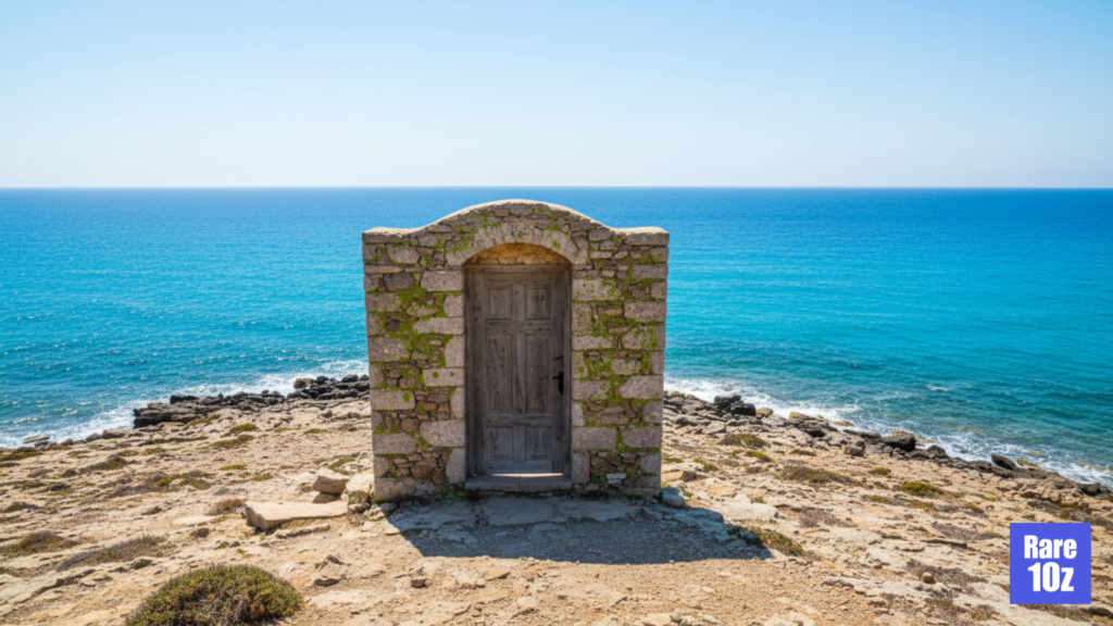 The Door of the Island of Comino, Malta